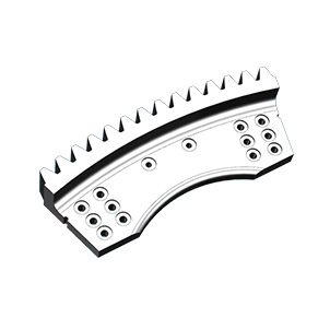Segment Split Arc Teeth Gear